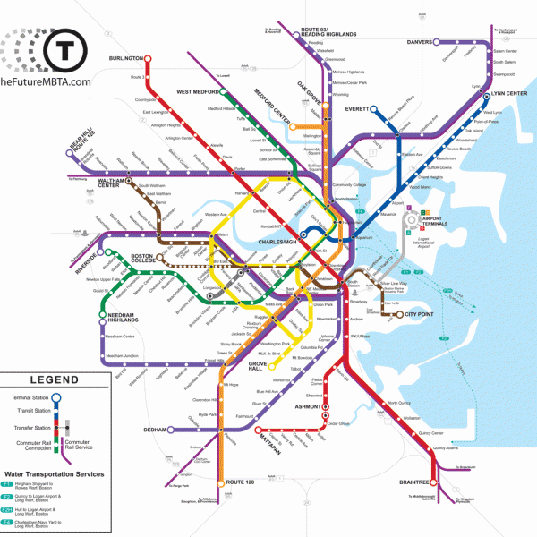 FutureMBTA Map now for sale!
