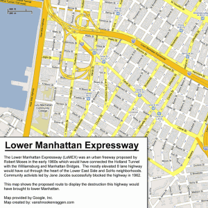 Unbuilt Robert Moses Highway Maps