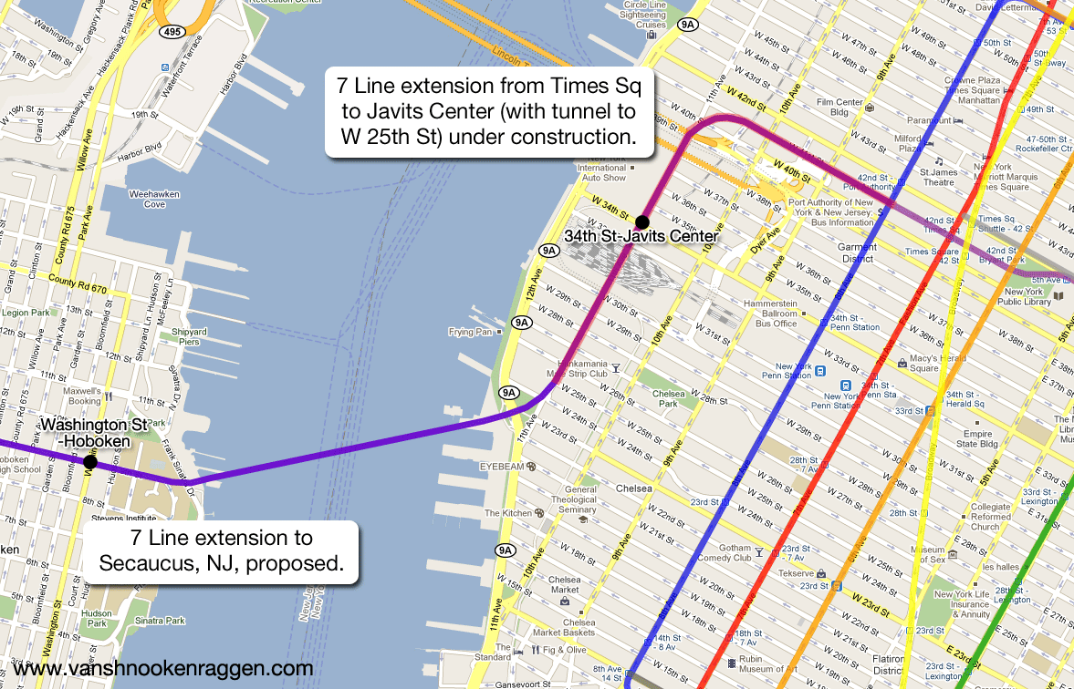 secaucus junction to penn station cost