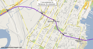 7 Line extension to Secaucus