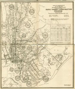 NYC Subway Expansion plans from 1951