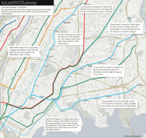 2nd Ave subway alternative in the Bronx.