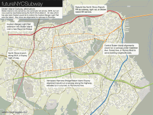 Subways and other transit options in Staten Island