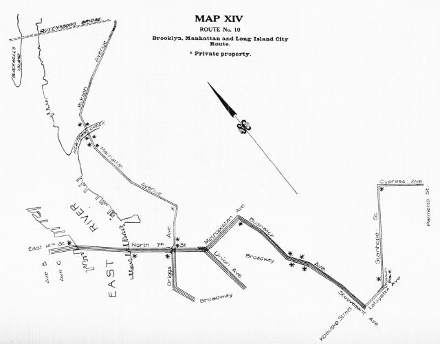 Proposed 4 track 14th St subway connecting to other 4 track subways in northern Brooklyn.