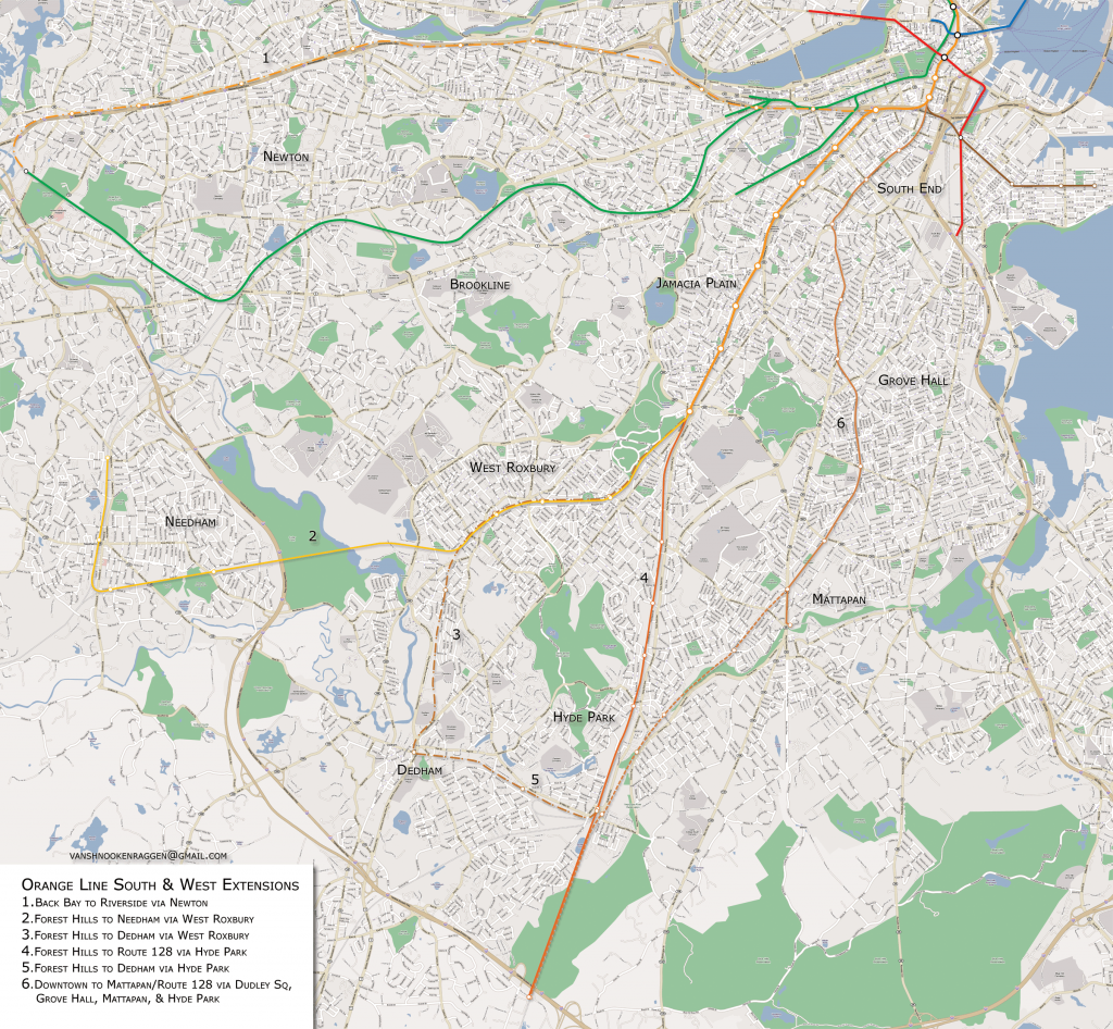 Orange Line Southwestern Routes