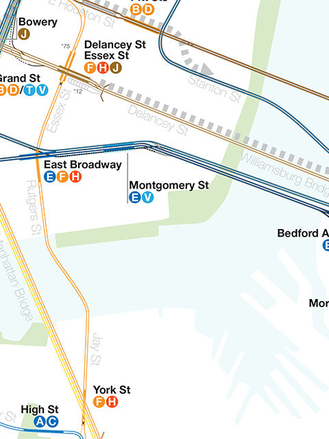 The Old Elevated Subway Lines of New York City