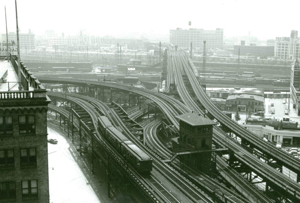 Image of Queensboro Plaza before unification. Undated.