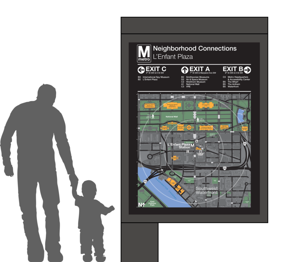 WMATA Neighborhood Connections Map
