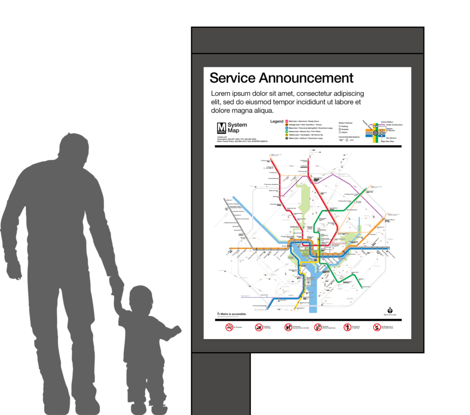WMATA Intermodal System Map